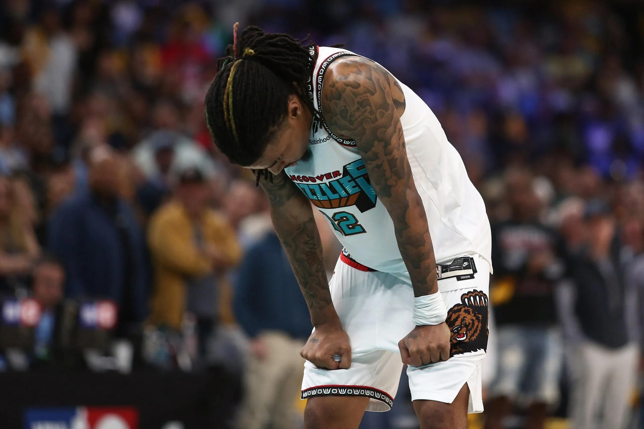 开云在线-记者：莫兰特的灰熊生涯已经结束，所有人都知道灰熊想让他走